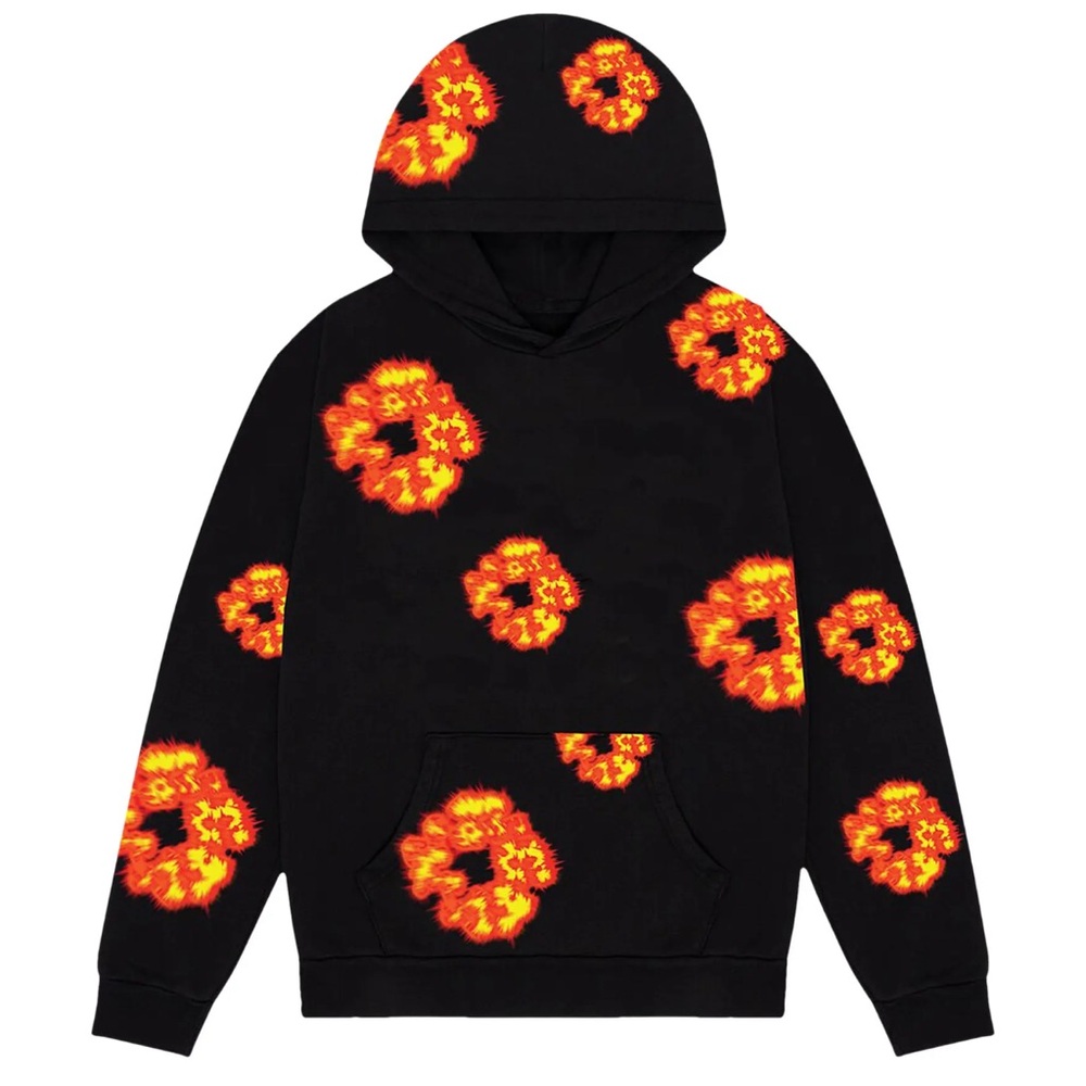 Offset x Denim Tears Black Hoodie Size Medium – Authentic, Never Worn
